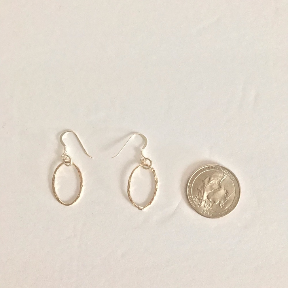 🔗Sterling Silver Oval Link Earrings